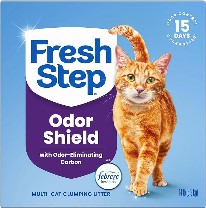 Fresh Step Clumping Cat Litter, Long Lasting Odor Control Kitty Litter - Image 11