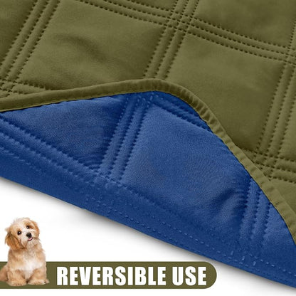 Smiry Waterproof Dog Bed Cover Blanket 30x53, Soft Reversible Pet Blanket - Image 3