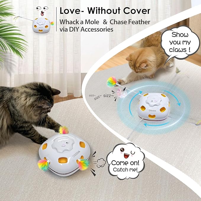 ORSDA 4 in 1 Interactive Cat Toys - Image 4