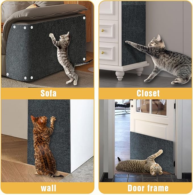 Cat Scratch Mat, Couch Protector from Cats Claw, Cat Scratch Furniture - Image 8