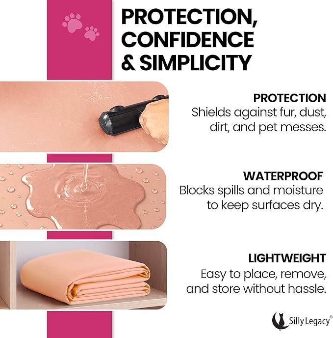 SILLY LEGACY Thin Reversible Waterproof Protective Cover or Liner - Image 4