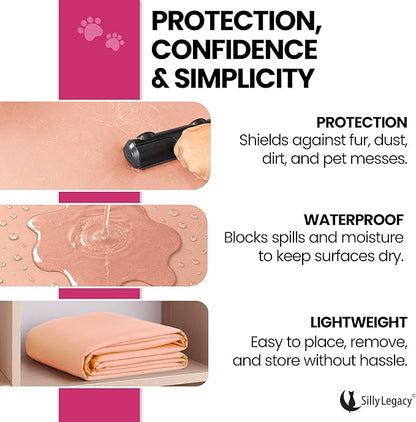 SILLY LEGACY Thin Reversible Waterproof Protective Cover or Liner - Image 4