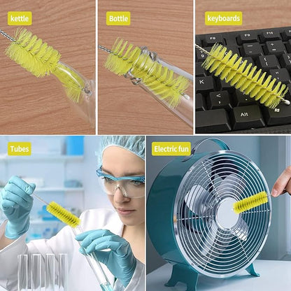 CiaraQ Bottle Cleaning Brushes, 8 Inch Nylon Tube Brush Set, Cleaner - Image 7