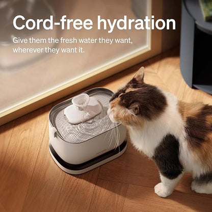PETLIBRO Cat Water Fountain, Cordless Pet Water Fountain Battery Operated - Image 2
