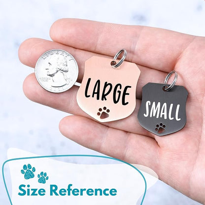 Ultra Joys Dog Tags Personalized - Image 4