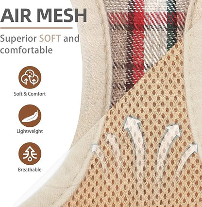 PUPTECK Adjustable Dog Harness Collar and Leash Set Step in No Pull Pet Harness - Image 2