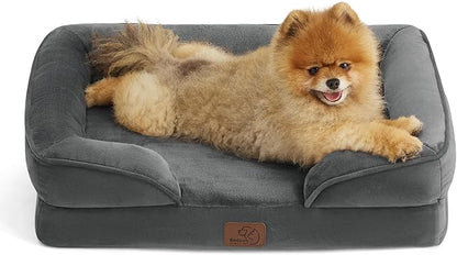 Bedsure Small Orthopedic Dog Bed by BEDSURE