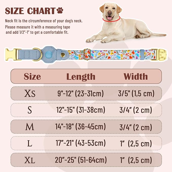 AirTag Dog Collar for Small Medium Large Breed - Image 4