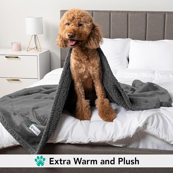 PetAmi Dog Blanket for Small Medium Dogs, Pet Bed Blanket Cat Puppy Kitten - Image 4