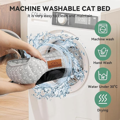 Rectangle Cat Dog Bed for Large Medium Small Pets Indoor Outdoor Machine - Image 5