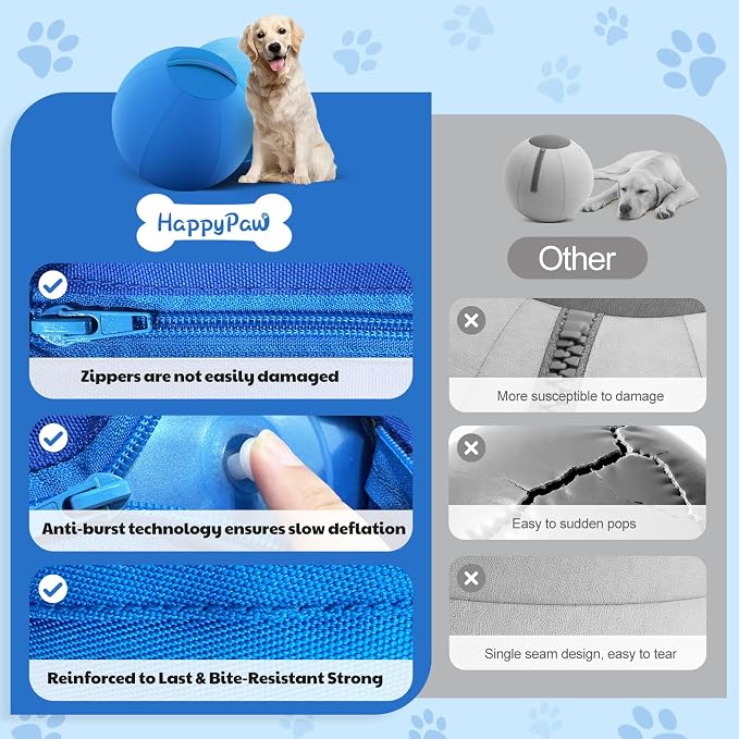 Happypaw 18'' Herding Ball for Dogs – Enhanced Chew Resistance & Heavy-Duty - Image 7
