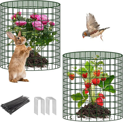 UNIFAMILY 6pcs Plant Protectors from Animals by UNIFAMILY
