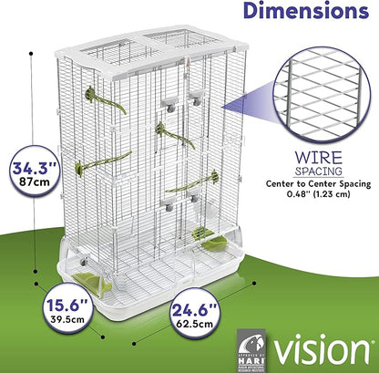 Vision M02 Wire Bird Cage, Bird Home - Image 5