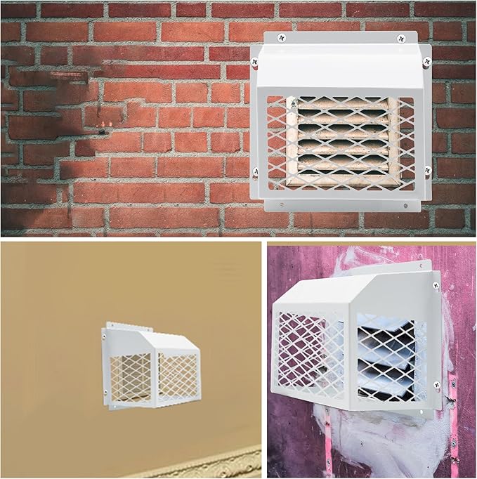 Universal Dryer Exhaust Guard Vent Cover Outside - Image 6
