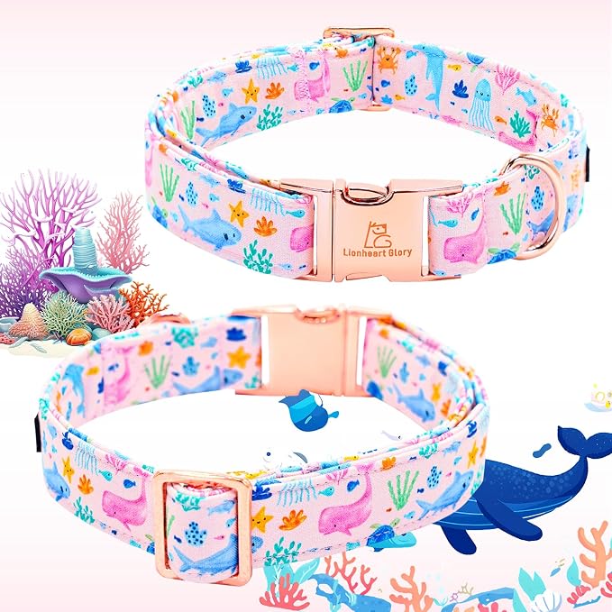 Lionheart glory Dog Collar Flower Collar Pink Dog Collars - Image 5
