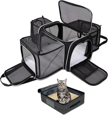 BAGLHER Expandable Cat Carrier by BAGLHER