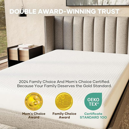 OhGeni 100% Waterproof Mattress Protector, Queen Size Mattress Soft Pad - Image 8