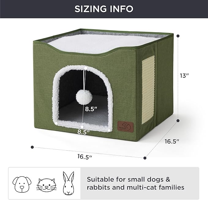 Bedsure Cat Beds for Indoor Cats - Image 6