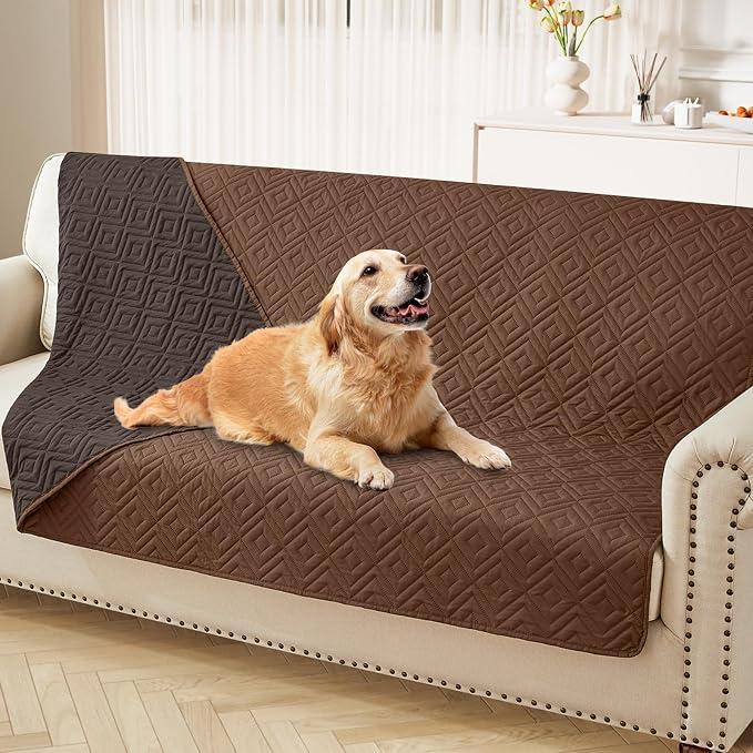 hyha Waterproof Dog Blanket, Soft Pet Bed Blankets, Waterproof Sofa Couch Cover by hyha