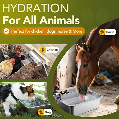 Automatic Water Dispenser for Dogs 2 Gallons, 304 Stainless Steel Dog Water - Image 3