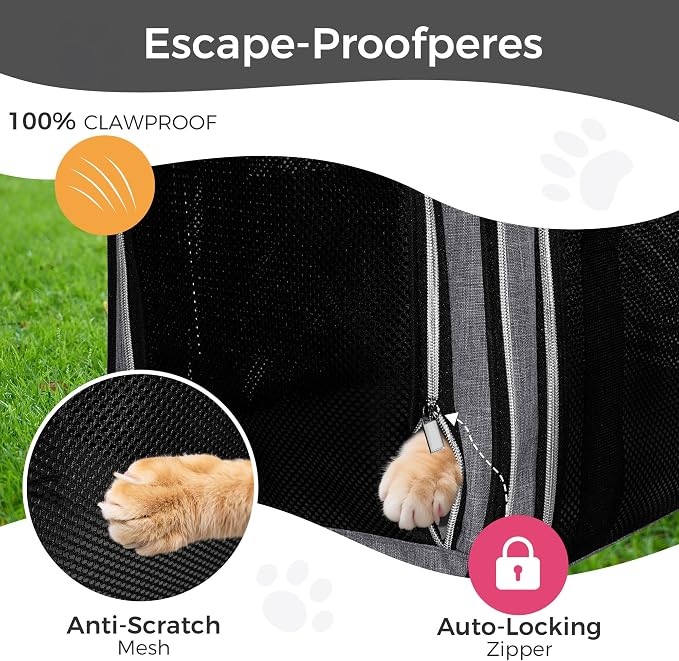 BAGLHER Pet Travel Carrier, Cat Carriers Dog Carrier - Image 5