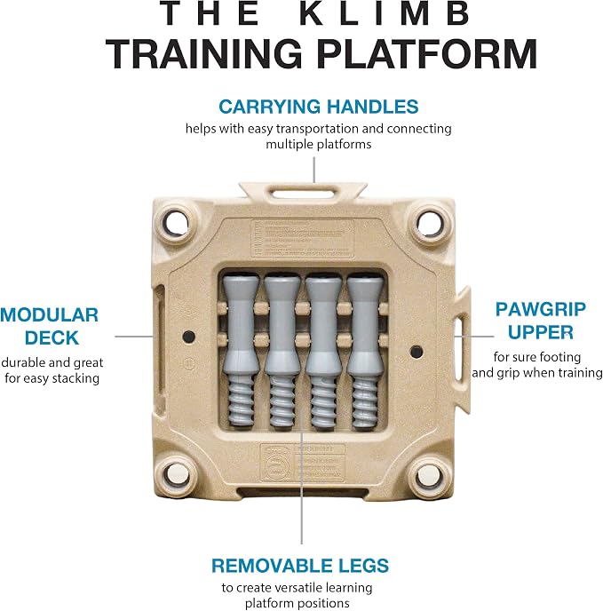 Blue-9 Pet Products KLIMB Dog Training Platform and Agility System, Durable and - Image 2