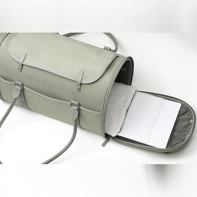 Soft-Sided Pet Carrier for Cats and Small Dogs – Stylish, Airline-Approved - Image 5