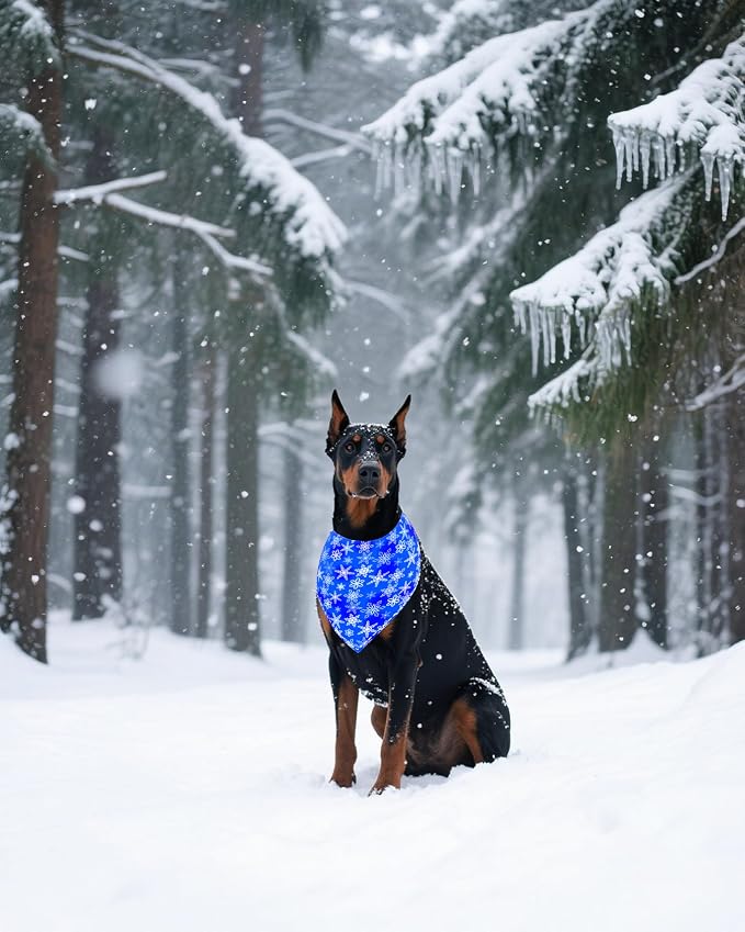 PET SHOW 50 Pack Big Dog Bandanas Bulk XL Assorted Random Dog Scarves Bibs - Image 6