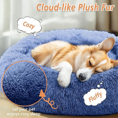 JOLLYVOGUE Calming Dog Bed for Small Dogs - Image 2