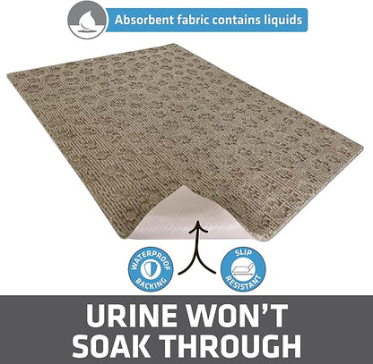 Drymate Cat Litter Box Mat, Litter Trapping Mat, Waterproof, Urine-Proof - Image 3