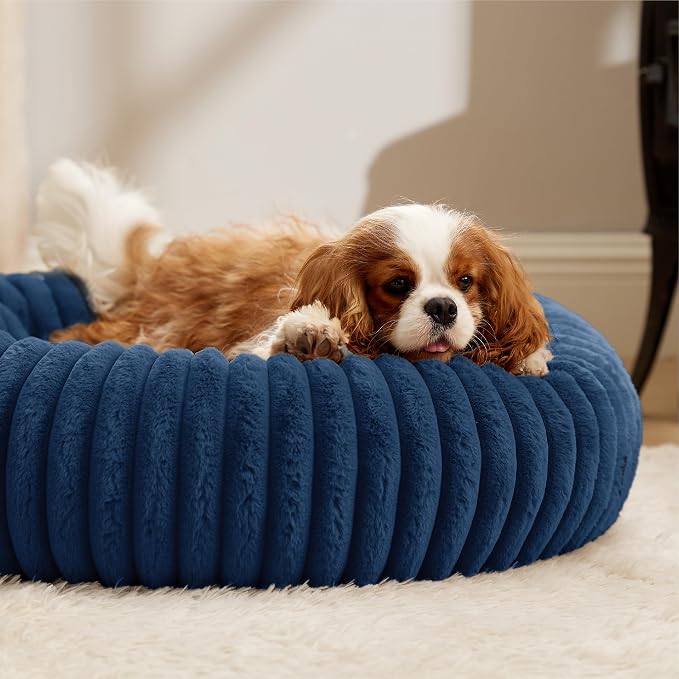 Bedsure ComfyFleece™ Donut Medium Dog Bed - Image 7