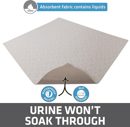Drymate Cat Litter Box Mat, Litter Trapping Mat, Waterproof, Urine-Proof - Image 3
