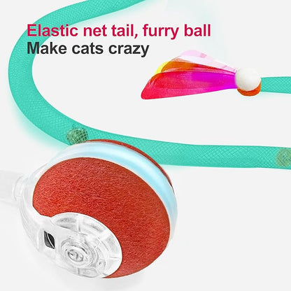 Interactive Cat Toys for Indoor Cats, The 3rd Generation Agile Moving Cat Ball - Image 4