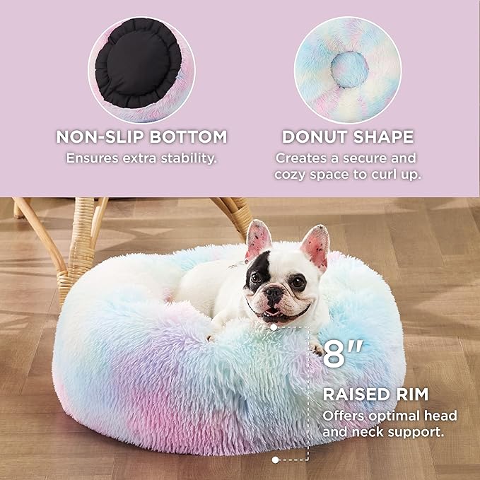 Bedsure Calming Dog Bed for Small Dogs - Image 3