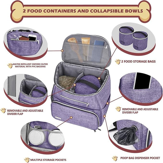 BAGLHER丨Dog Travel Bag Backpack, Airline Approved Pet Supplies Backpack - Image 2