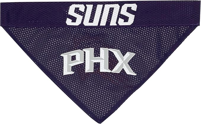 Pets First NBA Dog Bandana -Pheonix Suns Reversible Bandana. 2 Sided Home & - Image 3