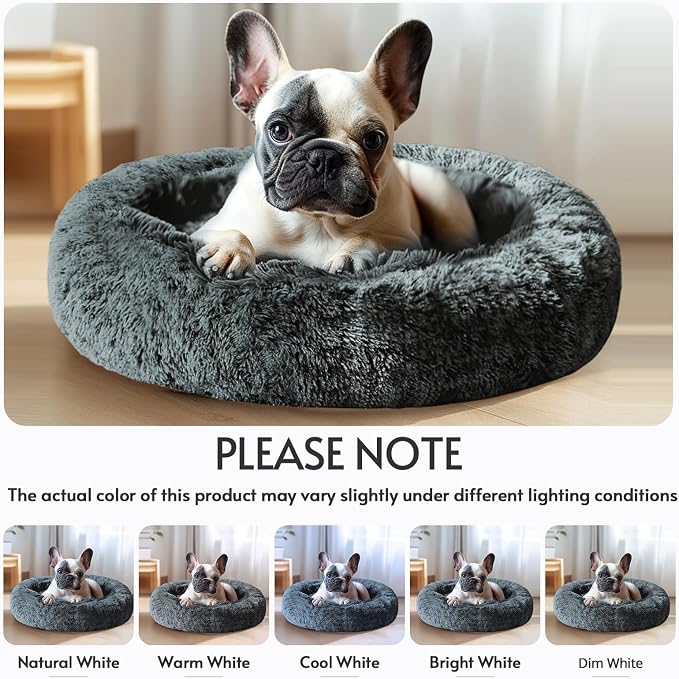 JOLLYVOGUE Calming Dog Bed for Small Dogs - Image 7