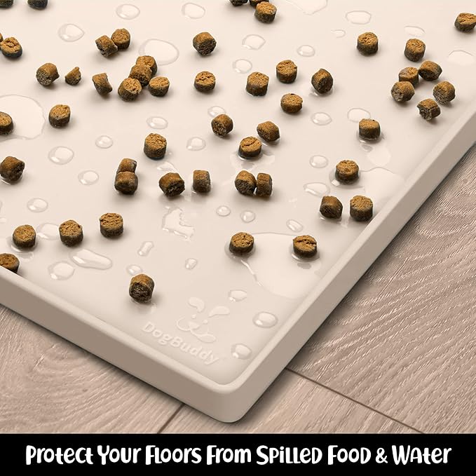 DogBuddy Dog Food Mat – Waterproof Dog Bowl Mat - Image 7