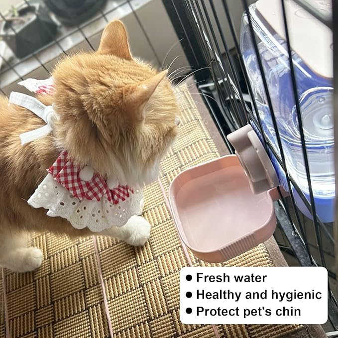 35oz Rabbit Water Bottle, Pet Hanging Automatic Water Dispenser - Image 7