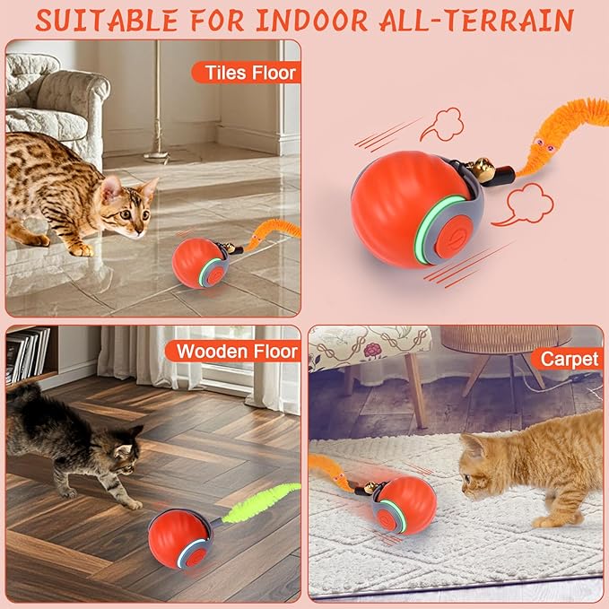 BABORUI Interactive Cat Toy Ball - Image 6