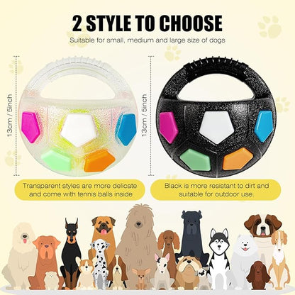 Dog Toy Ball with Handle, Toss and Fetch Play, Interactive Ball - Image 6