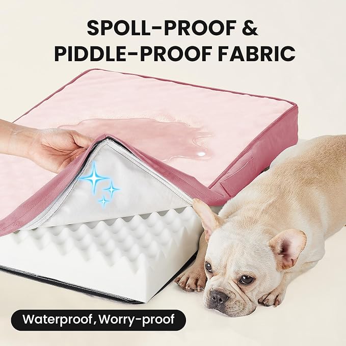 OhGeni Orthopedic Waterproof Dog Bed - Image 6