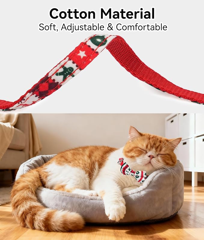 Joytale Upgraded Christmas Cat Collar - Image 3