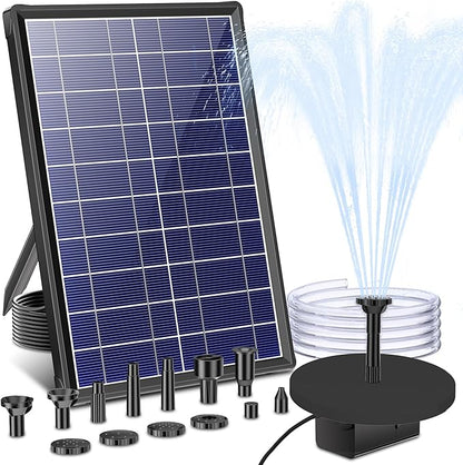 Biling 7.5W Solar Water Pump Outdoor, Solar Pond Pump Solar Fountain by biling