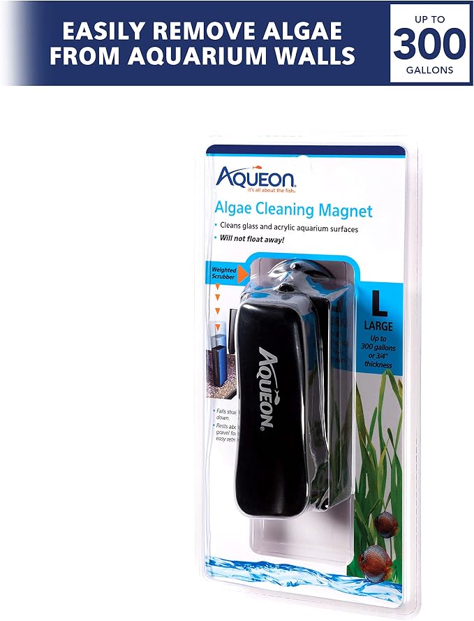 Aqueon Aquarium Algae Scraper, Fish Tank Cleaning Magnets - Image 2