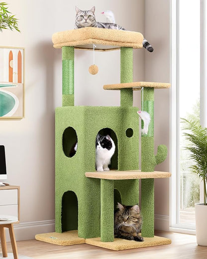 Globlazer Cactus Cat Tree Tower by Globlazer
