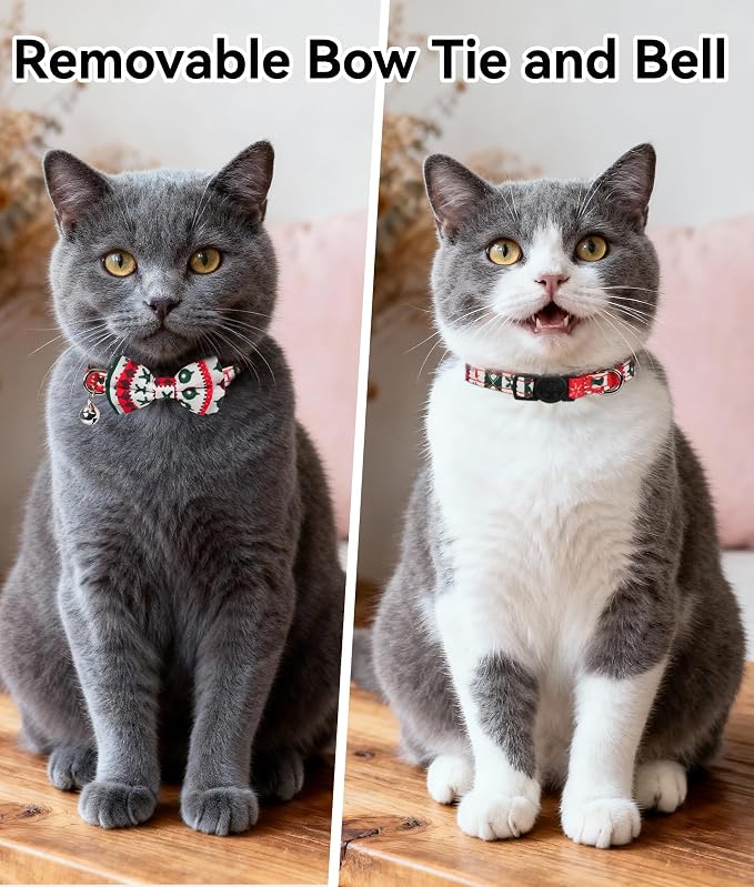 Joytale Upgraded Christmas Cat Collar - Image 2