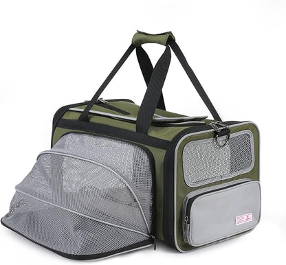 Pawaii Pet Carrier, TSA Airline Approved Cat Carrier, Soft Sided Collapsible by Pawaii