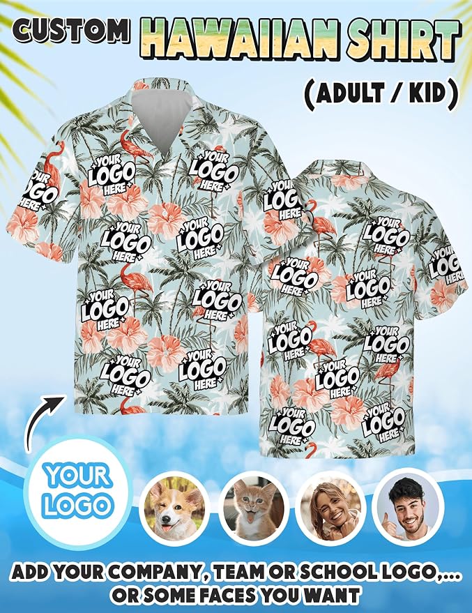 Custom Hawaiian Shirt with Face Photo Picture - Image 4