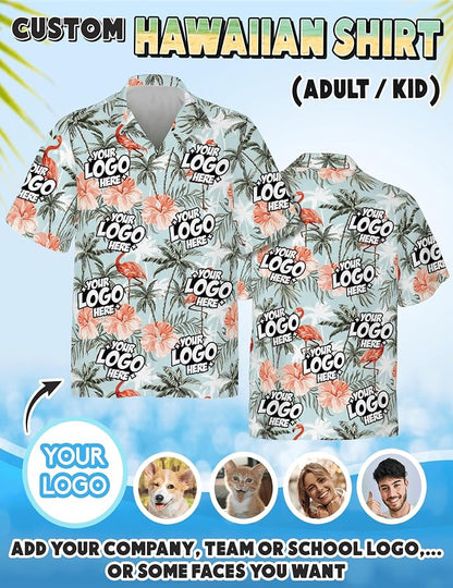 Custom Hawaiian Shirt with Face Photo Picture - Image 4